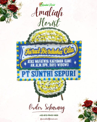 Papan Bunga Duka di Pandawan