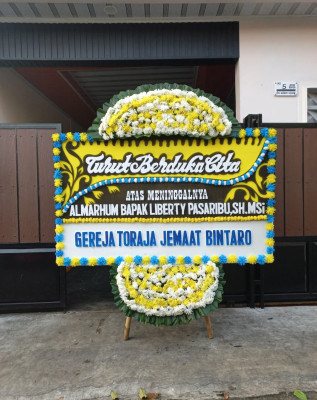 Papan Bunga Duka di Pandawan