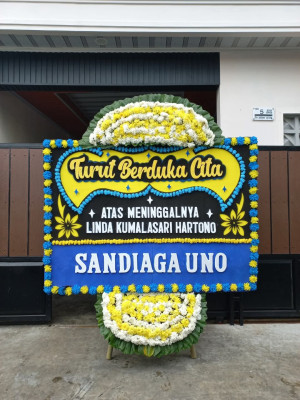 Papan Bunga Duka di Pandawan